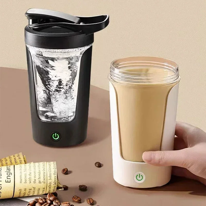 450Ml Electric Automatic Mixing Cup Portable Whey Protein Shaker Bottle Battery Powered Fully Automatic Stirring Cup for Home