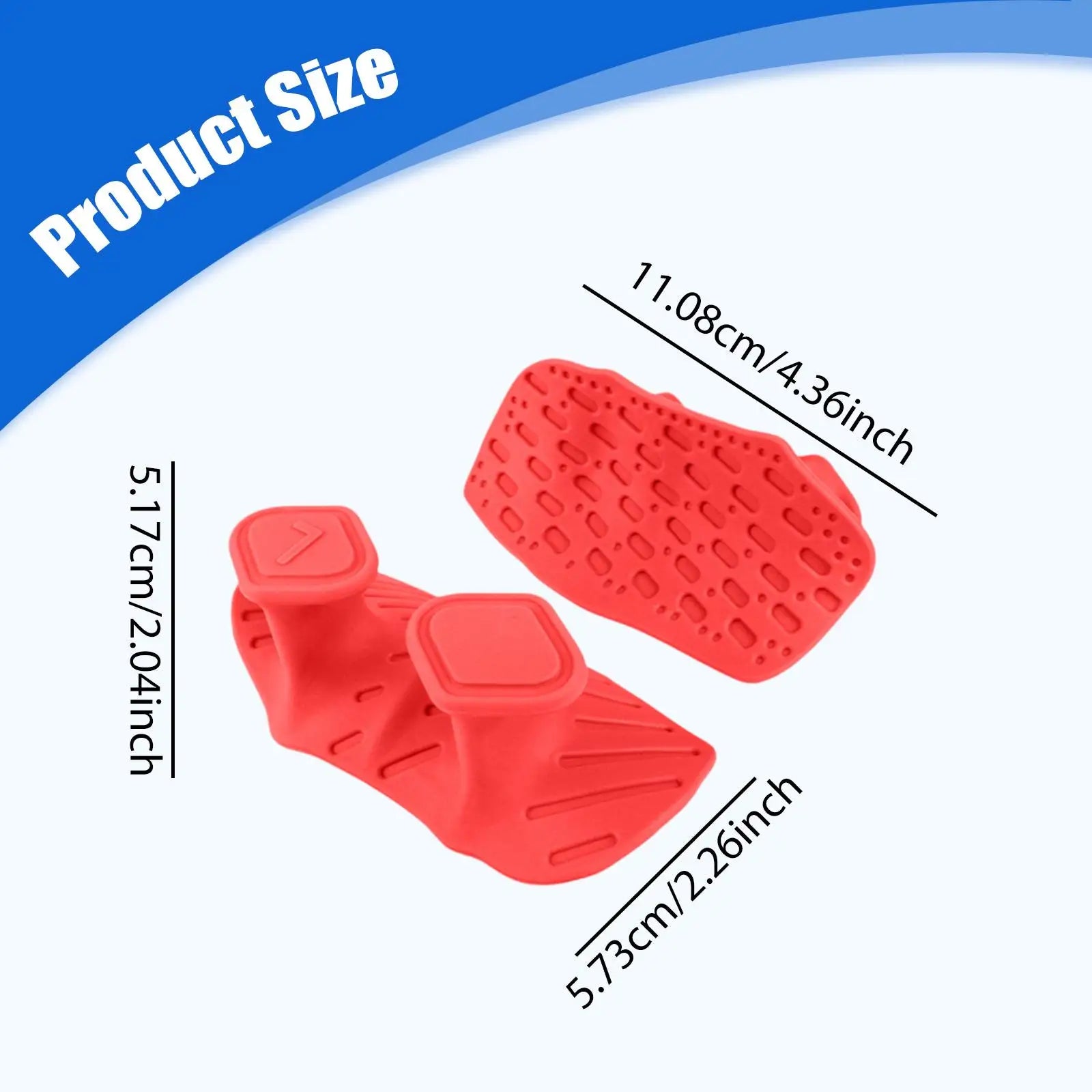 Weight Lifting Grips, Workout Gloves, Flexible Hand Protection for Men Women, Gym Grips Fingerless, Pull up Grips