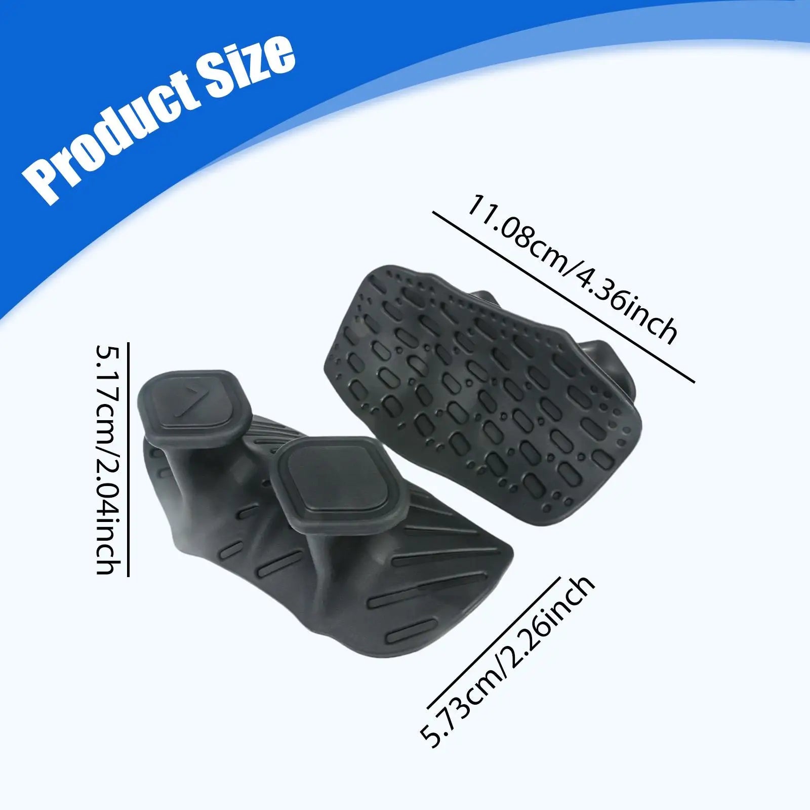 Weight Lifting Grips, Workout Gloves, Flexible Hand Protection for Men Women, Gym Grips Fingerless, Pull up Grips